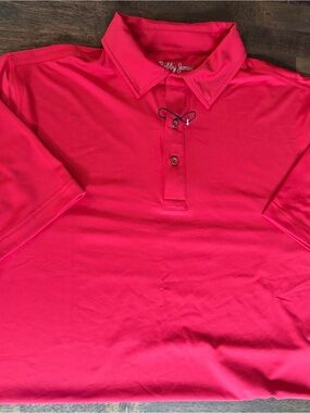 Bobby Jones Men's Coral-Red Performance Polo